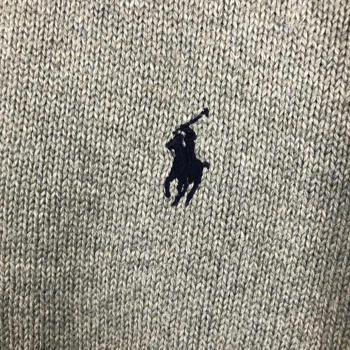 Ralph Lauren/ラルフローレン POLO RALPH LAUREN コットンニットハーフボタンセーター