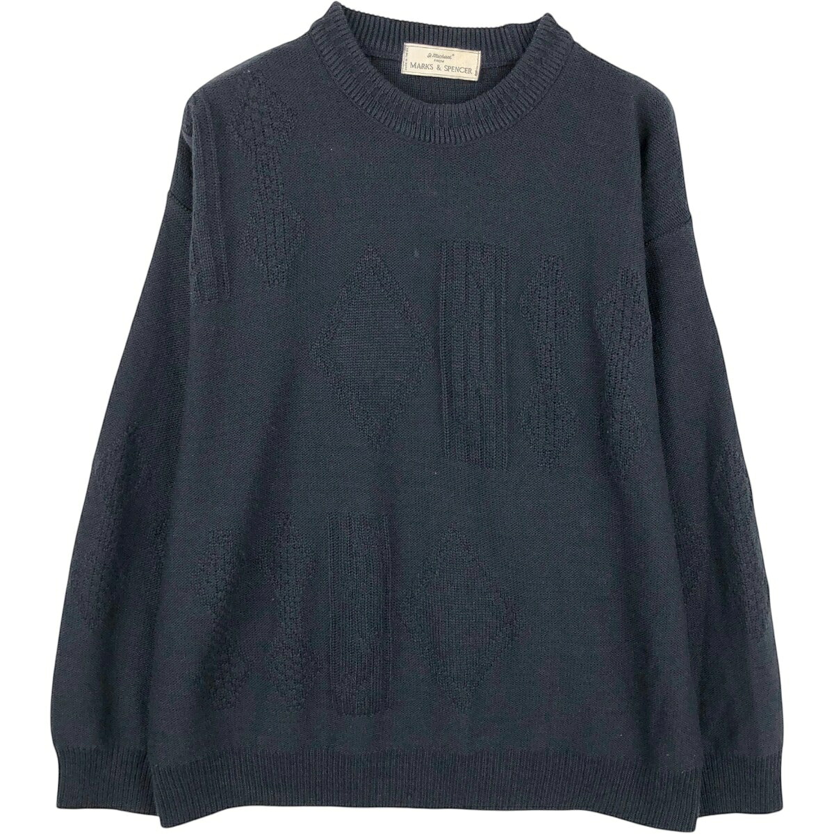 Marks&Spencer/マークスアンドスペンサー St Michael コットンニットセーター