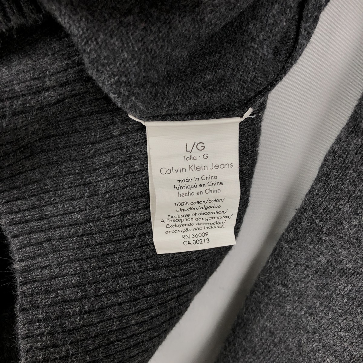 Calvin klein/カルバンクライン JEANS コットンニットセーター