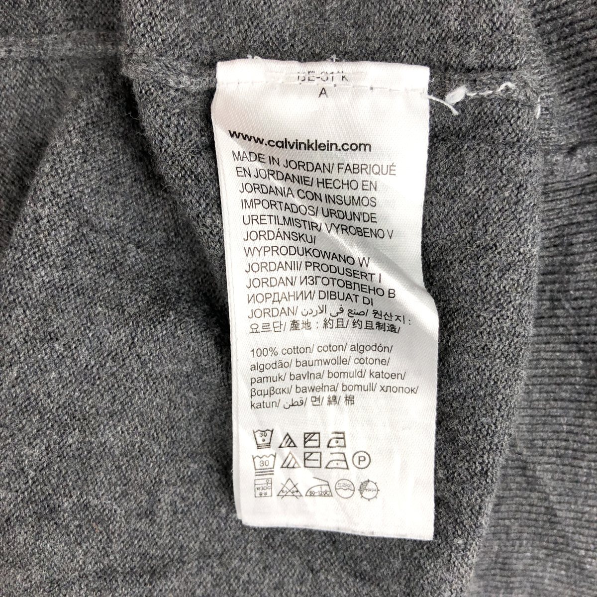 Calvin klein/カルバンクライン コットンニットセーター