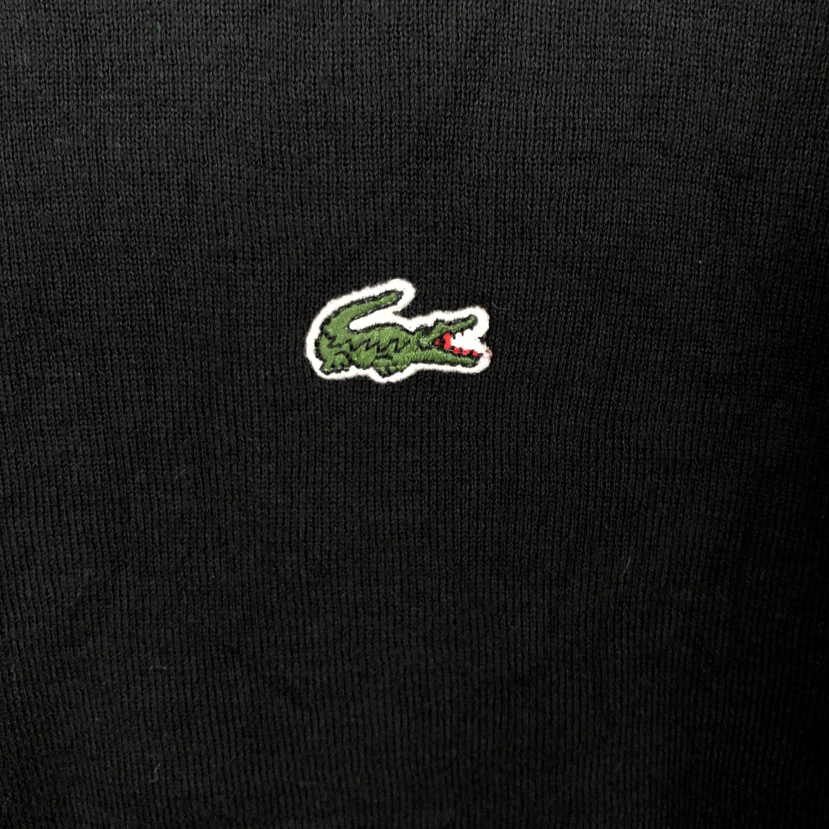LACOSTE/ラコステ フランス企画 コットンニットセーター