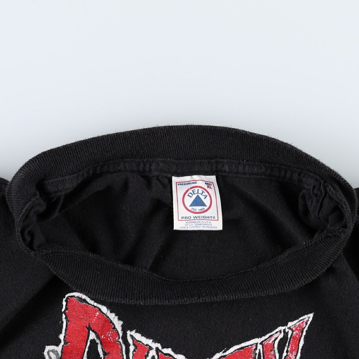 DELTA/デルタ NFL ATLANTA FALCONS アトランタファルコンズ スポーツプリントTシャツ