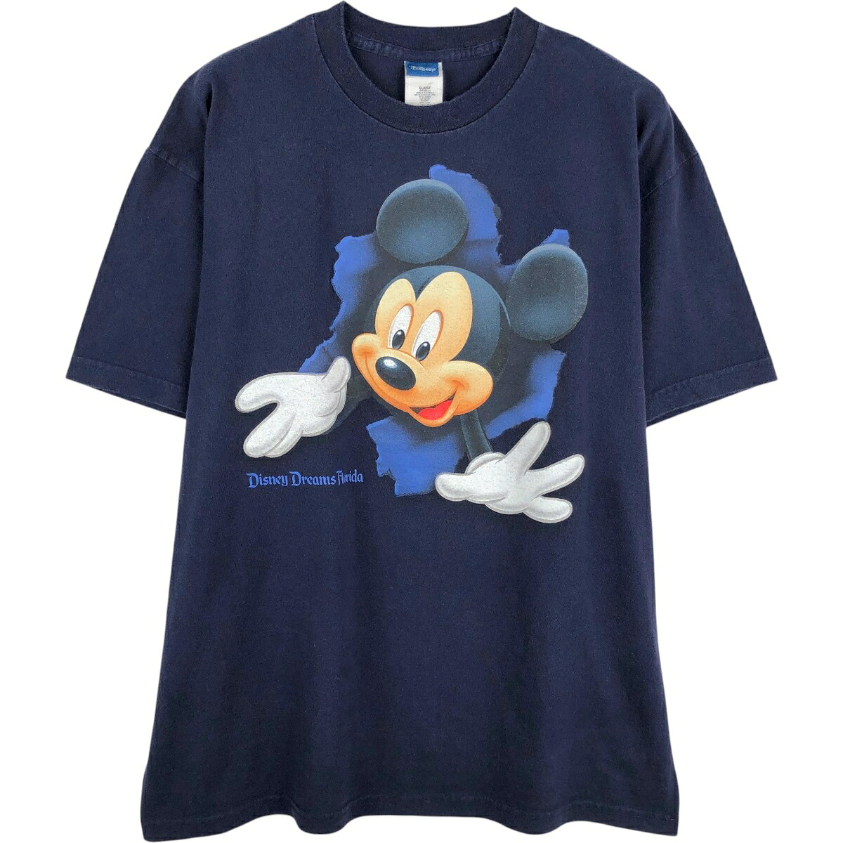 Disney/ディズニー MICKEY MOUSE ミッキーマウス キャラクタープリントTシャツ