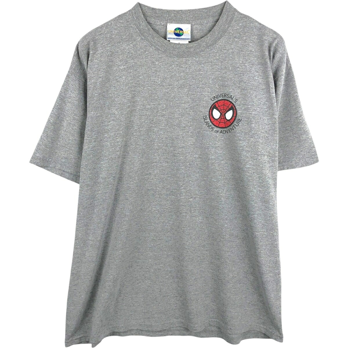 MARVEL/マーベル SPIDER MAN スパイダーマン キャラクタープリントTシャツ