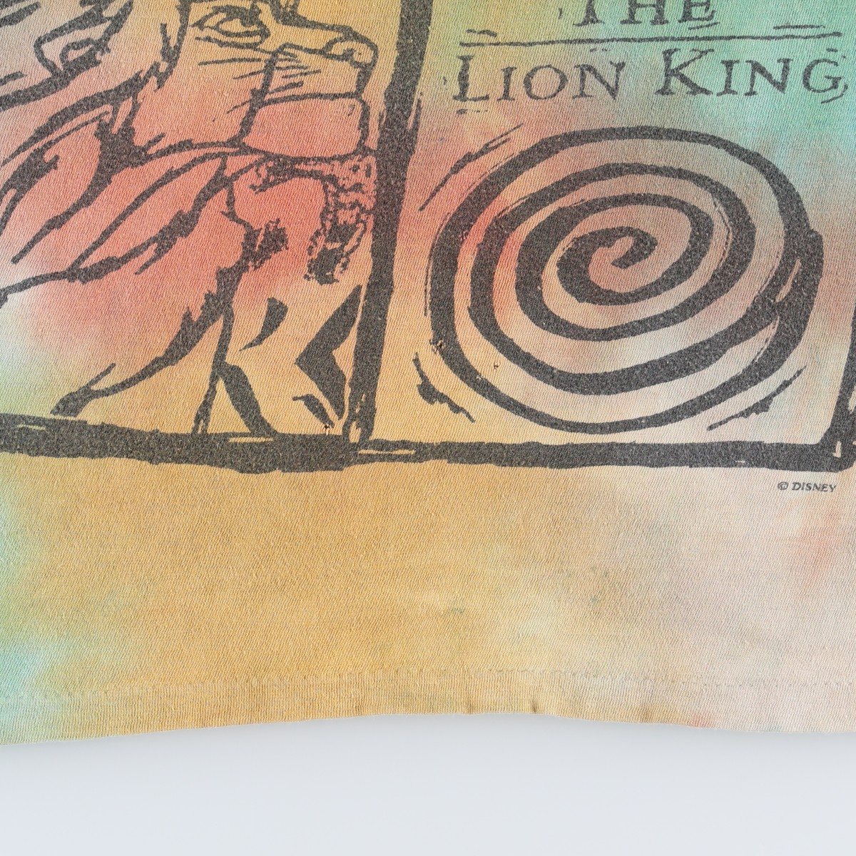 Disney/ディズニー THE LION KING ライオンキング キャラクタープリントTシャツ