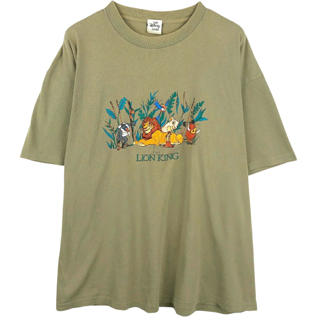 Disney/ディズニー THE LION KING ライオンキング キャラクタープリントTシャツ