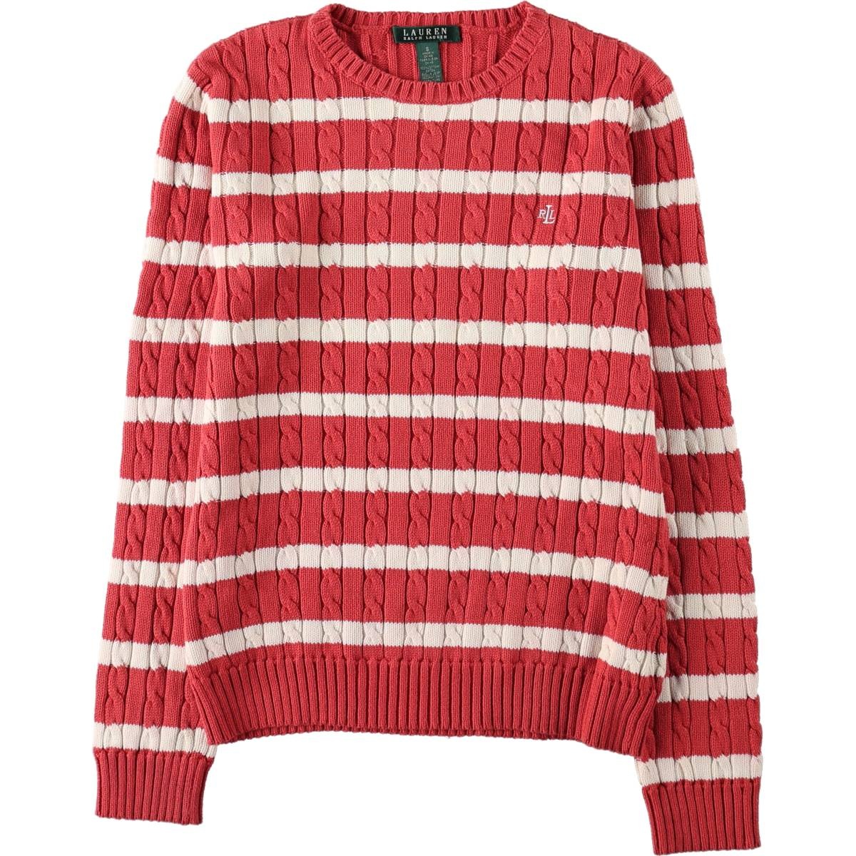 Ralph Lauren/ラルフローレン LAUREN ローレン コットンニットセーター