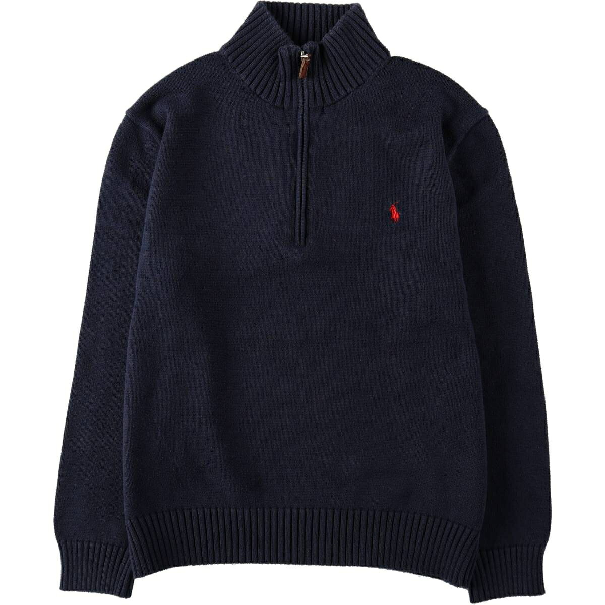 Ralph Lauren/ラルフローレン POLO RALPH LAUREN  コットンニットハーフジップセーター
