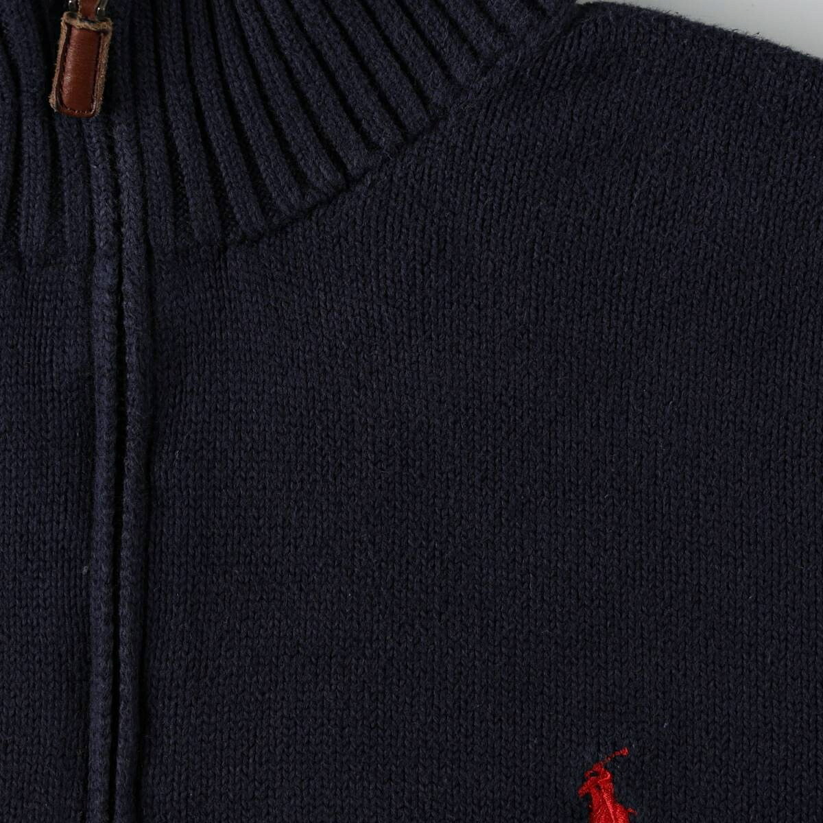 Ralph Lauren/ラルフローレン POLO RALPH LAUREN  コットンニットハーフジップセーター