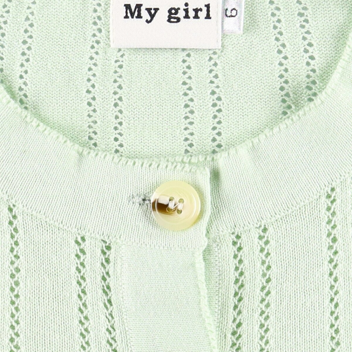 My girl 半袖 サマーカーディガン