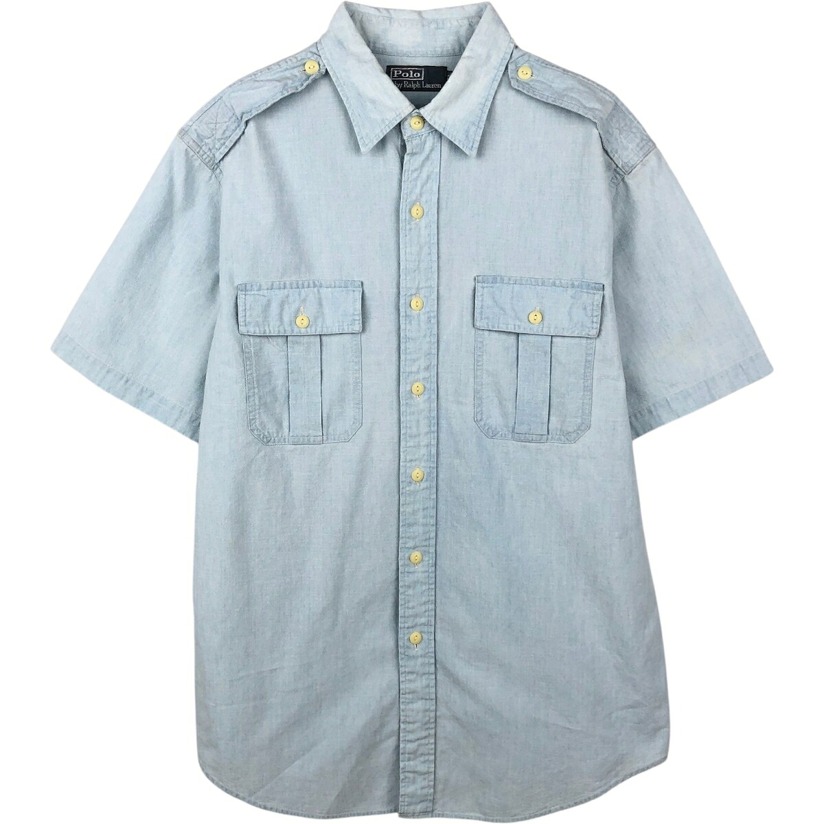 Ralph Lauren/ラルフローレン POLO by Ralph Lauren 半袖 コットンシャツ
