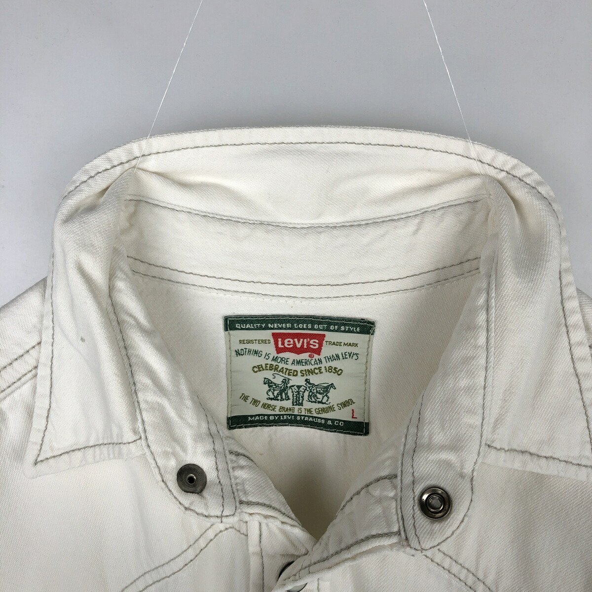 Levi's/リーバイス 長袖 デニムウエスタンシャツ