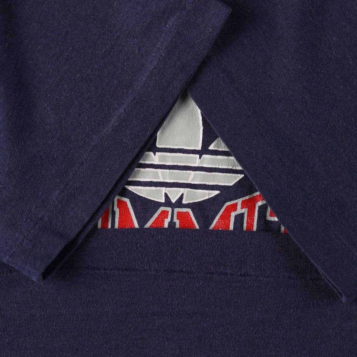adidas/アディダス トレフォイルロゴ ロゴプリントTシャツ