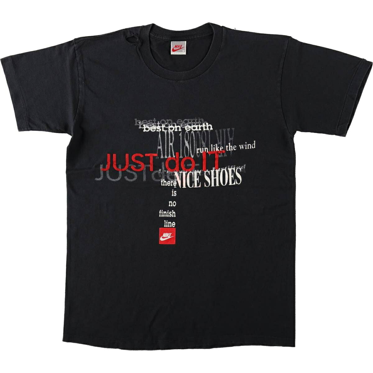 NIKE/ナイキ 銀タグ プリントTシャツ