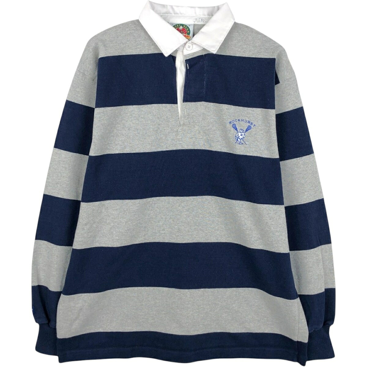 BARBARIAN/バーバリアン 長袖 ラガーシャツ