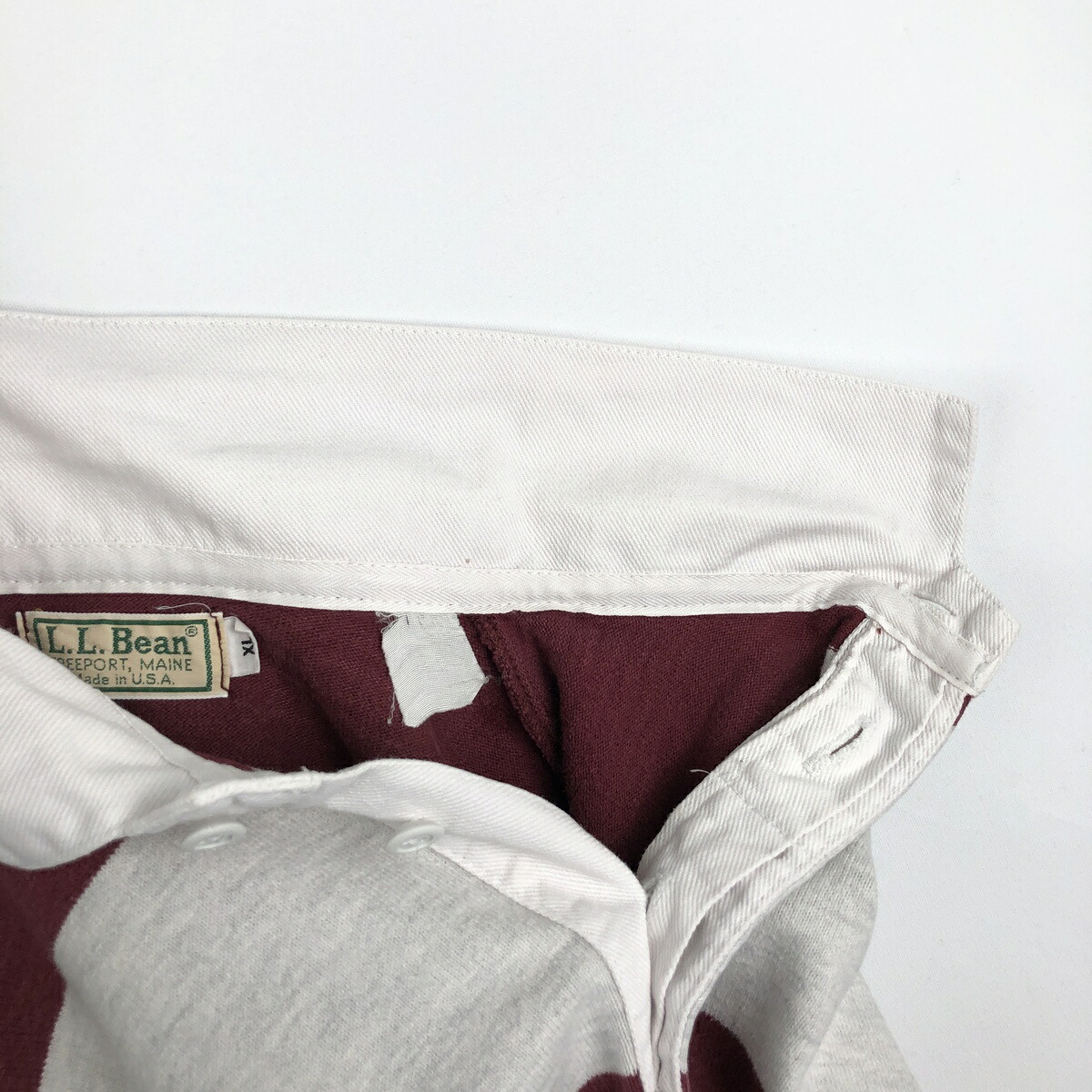 L.L.Bean/エルエルビーン 長袖 ラガーシャツ