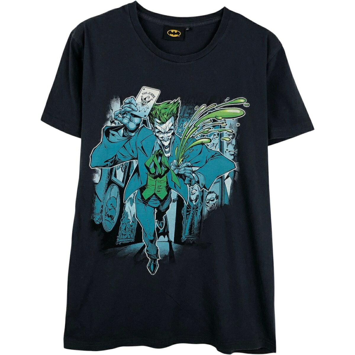 DC COMICS BATMAN バットマン ジョーカー キャラクタープリントTシャツ