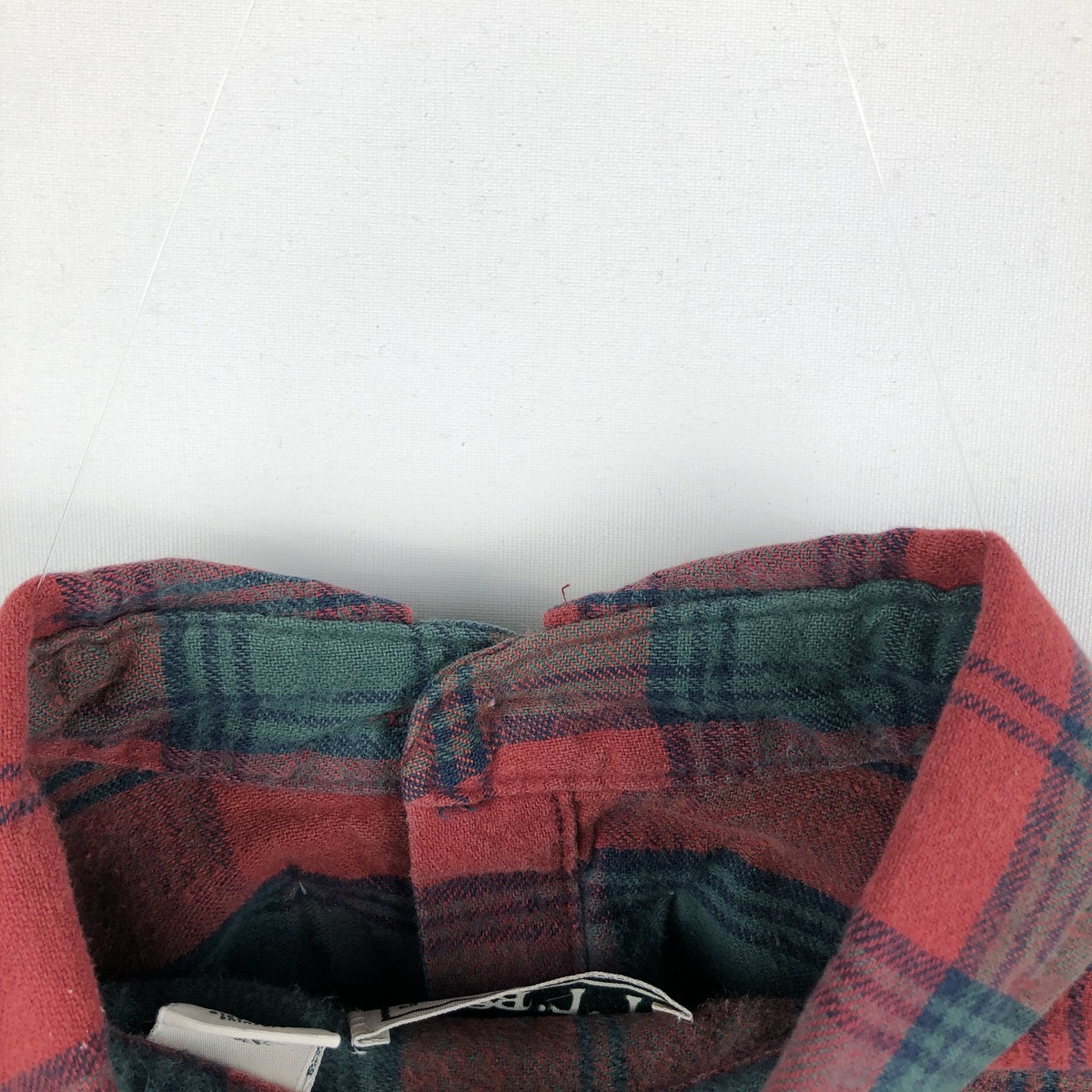 L.L.Bean/エルエルビーン 長袖 ボタンダウン ライトネルチェックシャツ