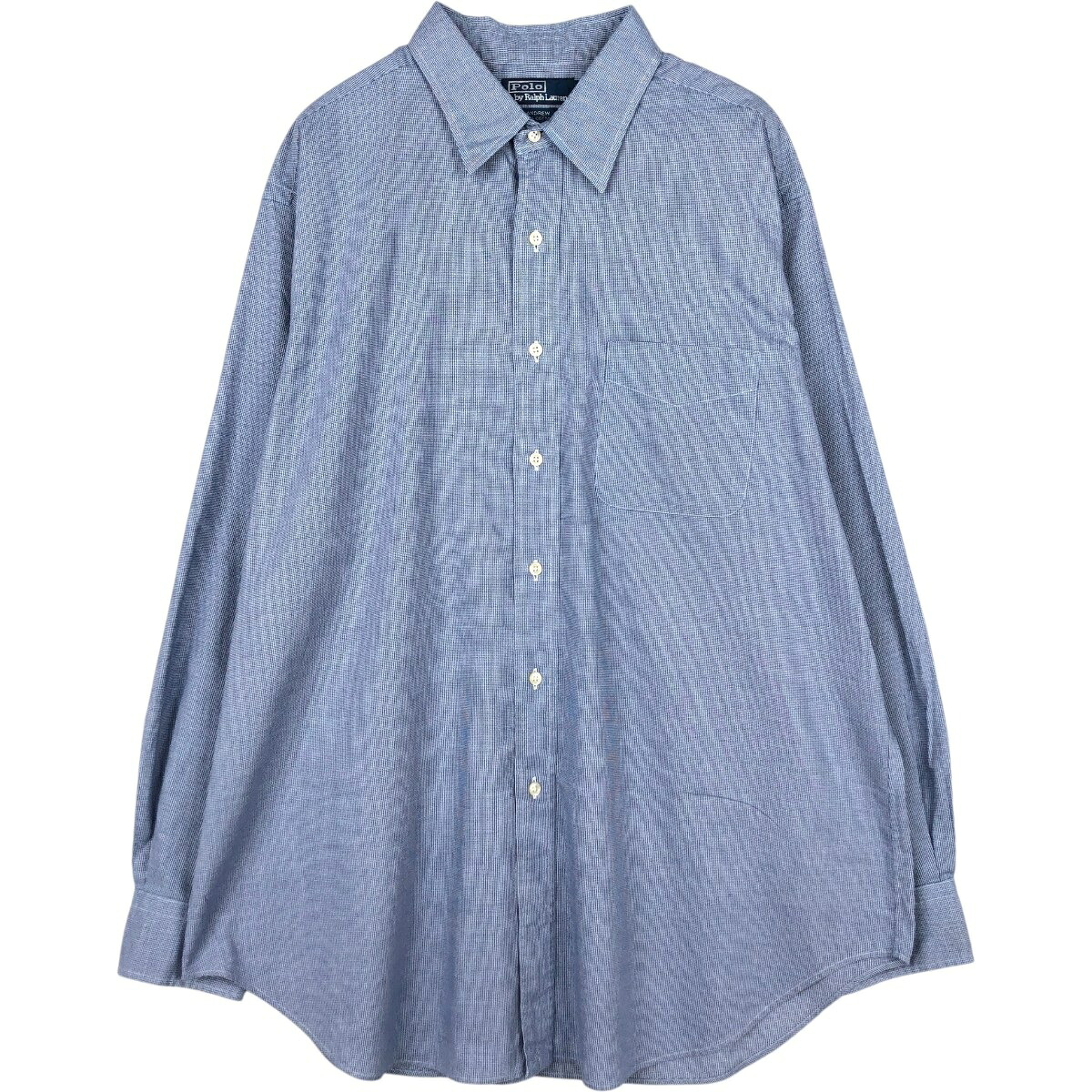 Ralph Lauren/ラルフローレン POLO by Ralph Lauren ANDREW 長袖 コットンチェックシャツ