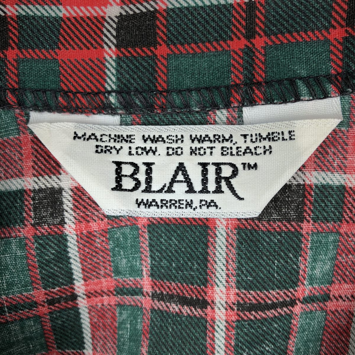 BLAIR 半袖 オープンカラー シャツ