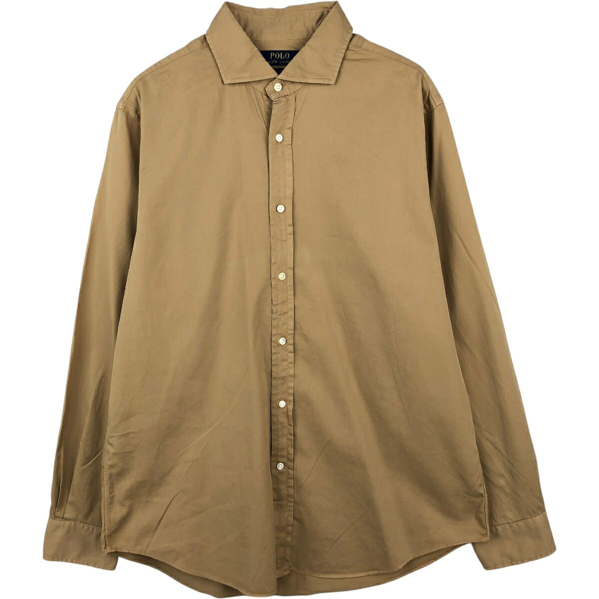 Ralph Lauren/ラルフローレン GARMENT DYE TWILL 長袖 コットンシャツ