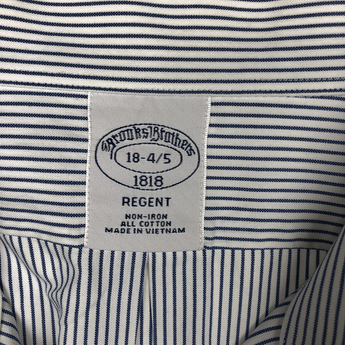 Brooks Brothers/ブルックスブラザーズ 1818 REGENT 長袖 コットンチェックシャツ