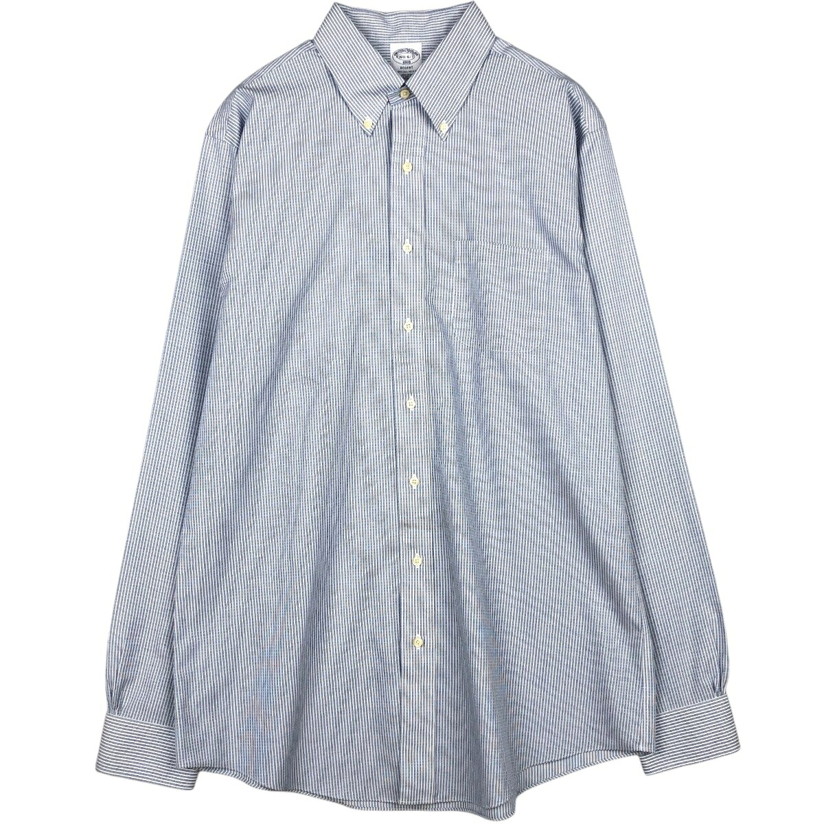 Brooks Brothers/ブルックスブラザーズ 1818 REGENT 長袖 ボタンダウンストライプシャツ