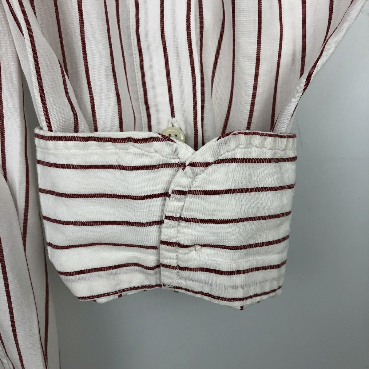 Brooks Brothers/ブルックスブラザーズ Est.1818 長袖 コットンストライプシャツ