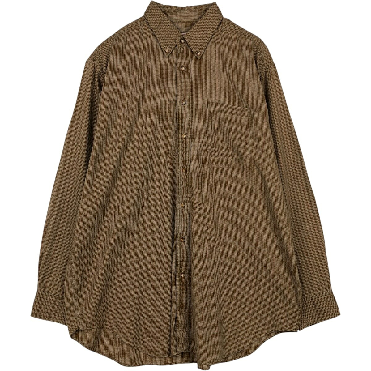 Brooks Brothers/ブルックスブラザーズ Est.1818 長袖 ボタンダウンチェックシャツ
