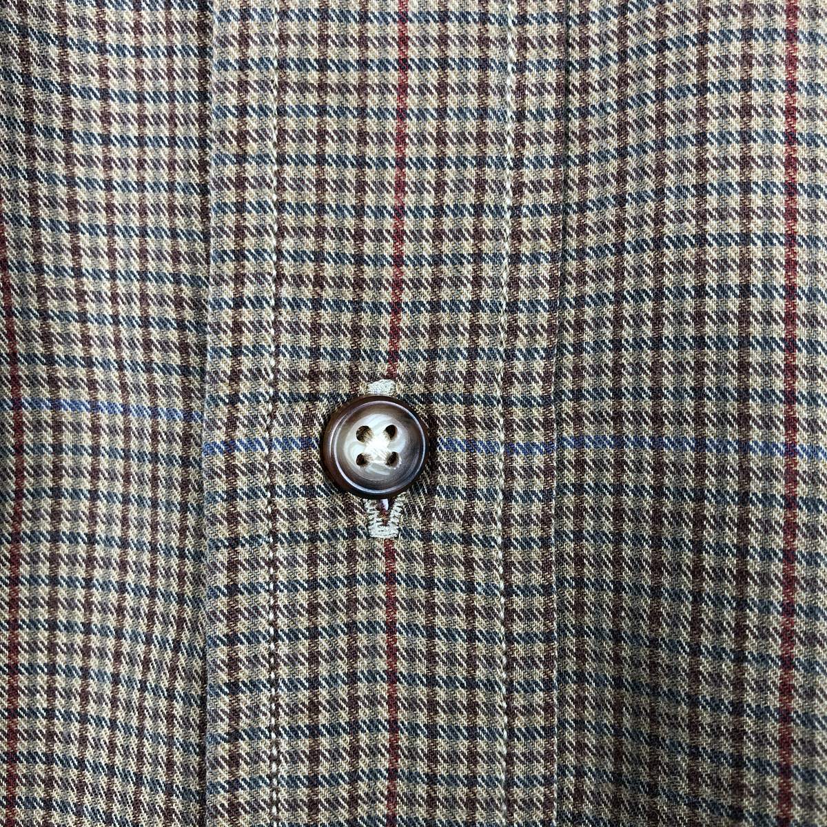 Brooks Brothers/ブルックスブラザーズ Est.1818 長袖 ボタンダウンチェックシャツ