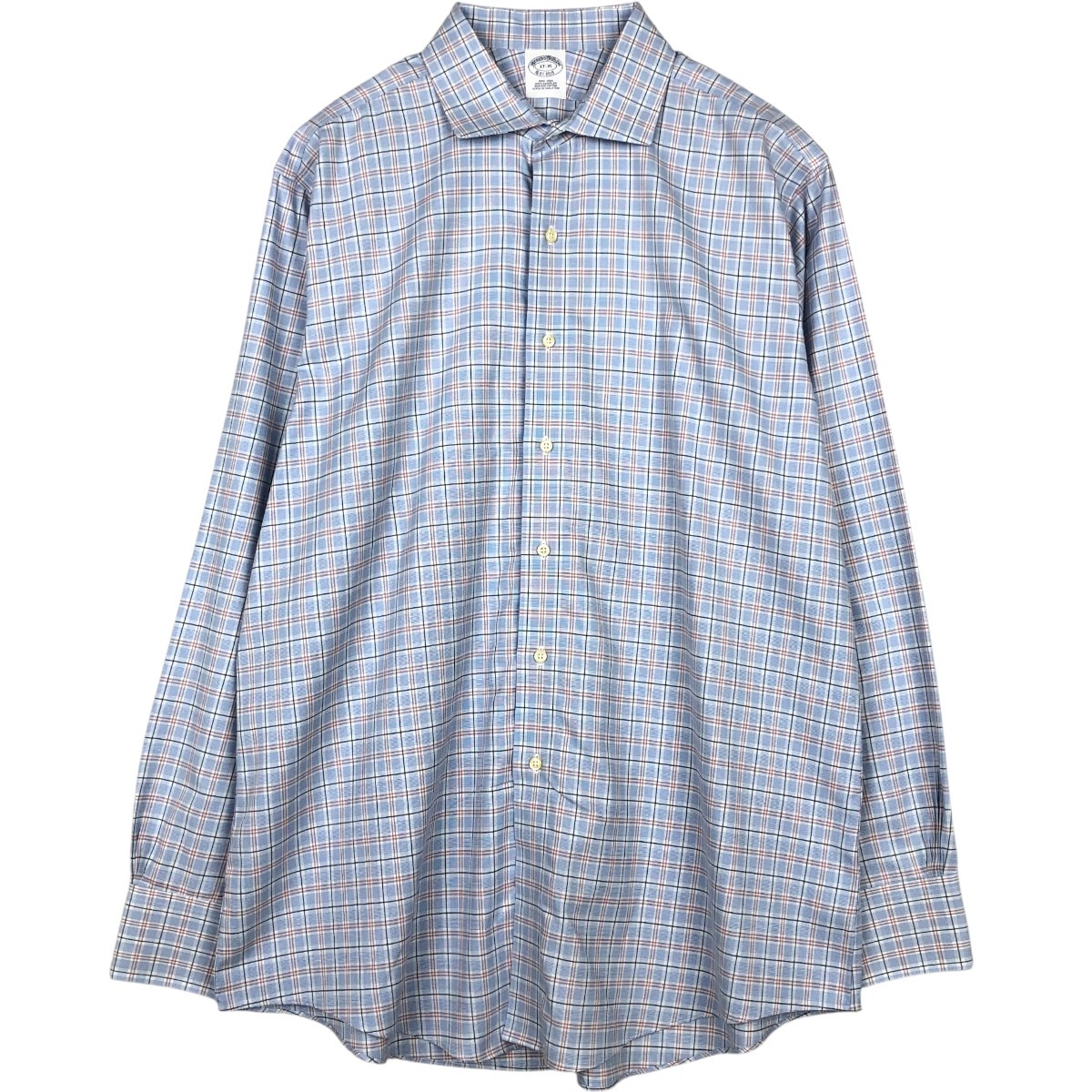 Brooks Brothers/ブルックスブラザーズ Est.1818 長袖 コットンチェックシャツ