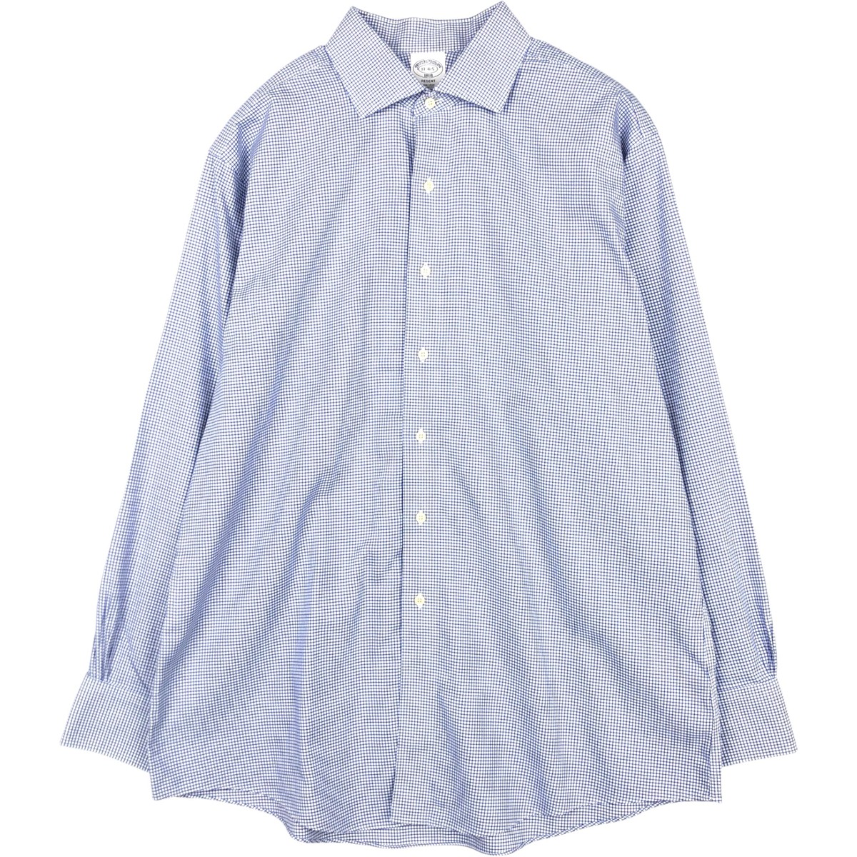 Brooks Brothers/ブルックスブラザーズ 1818 REGENT 長袖 コットンチェックシャツ