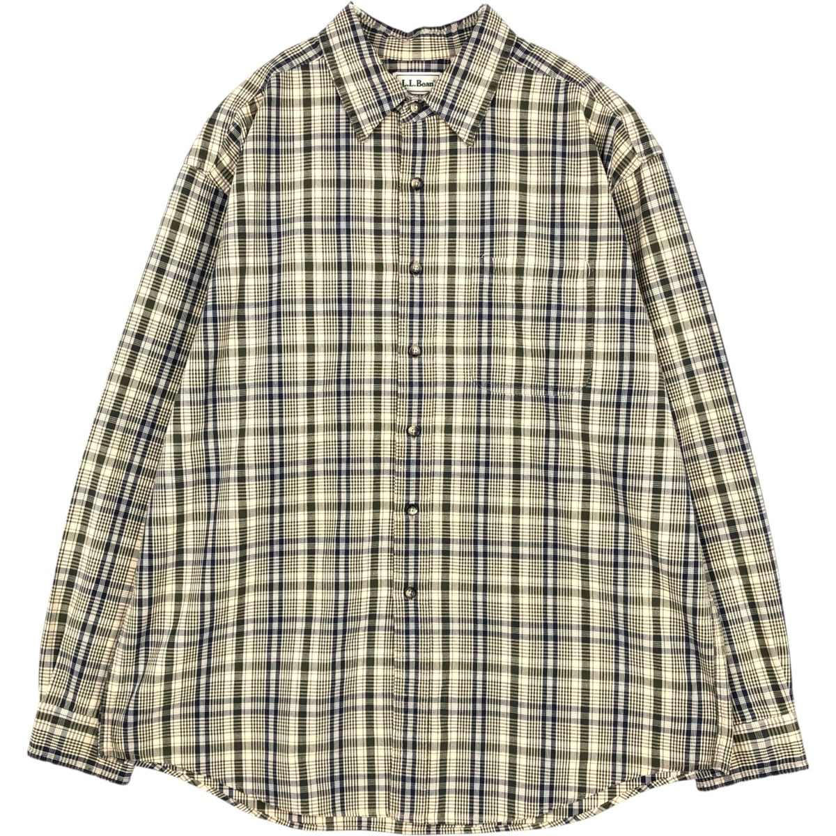 L.L.Bean/エルエルビーン 長袖 チェックシャツ