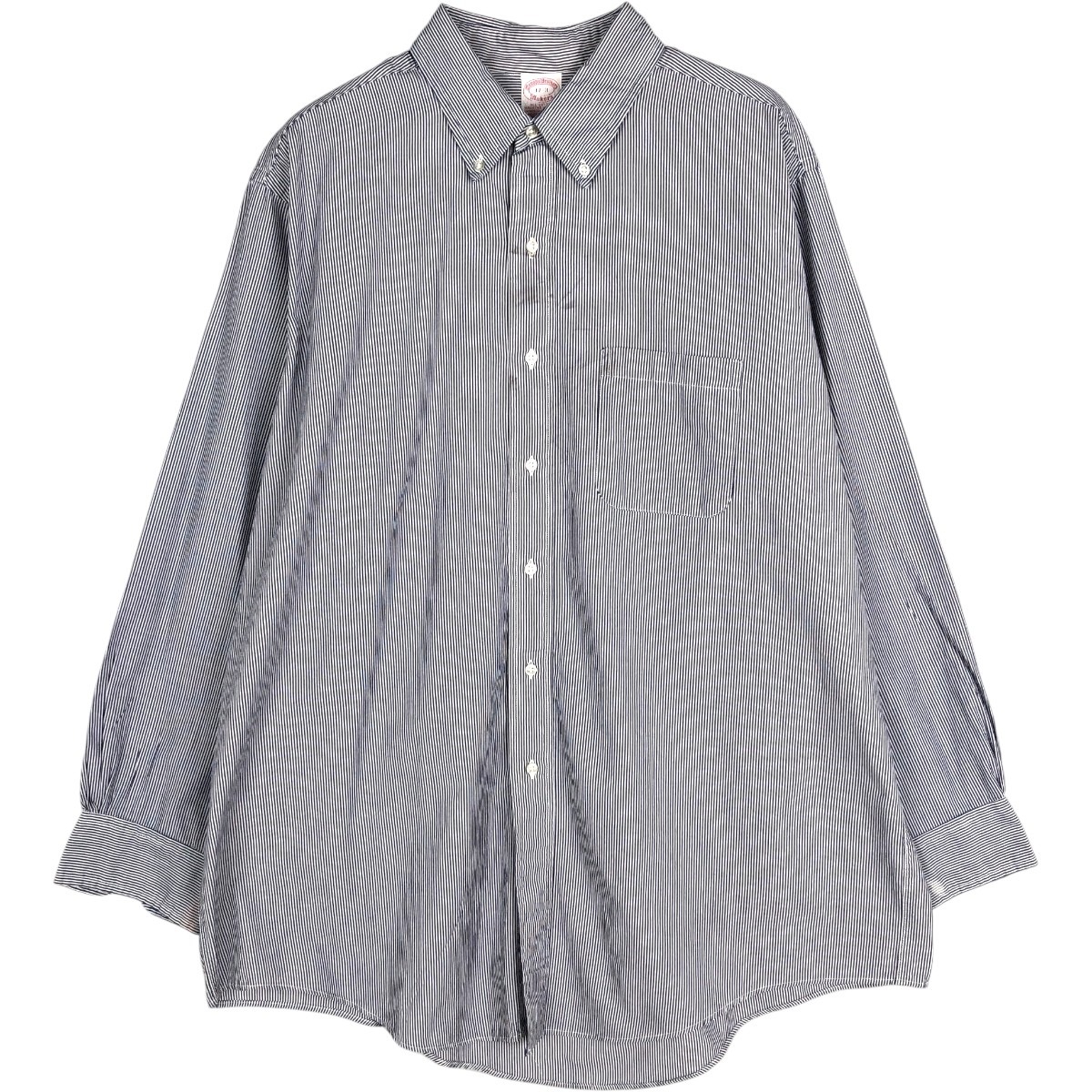 Brooks Brothers/ブルックスブラザーズ MAKERS 長袖 ボタンダウンストライプシャツ