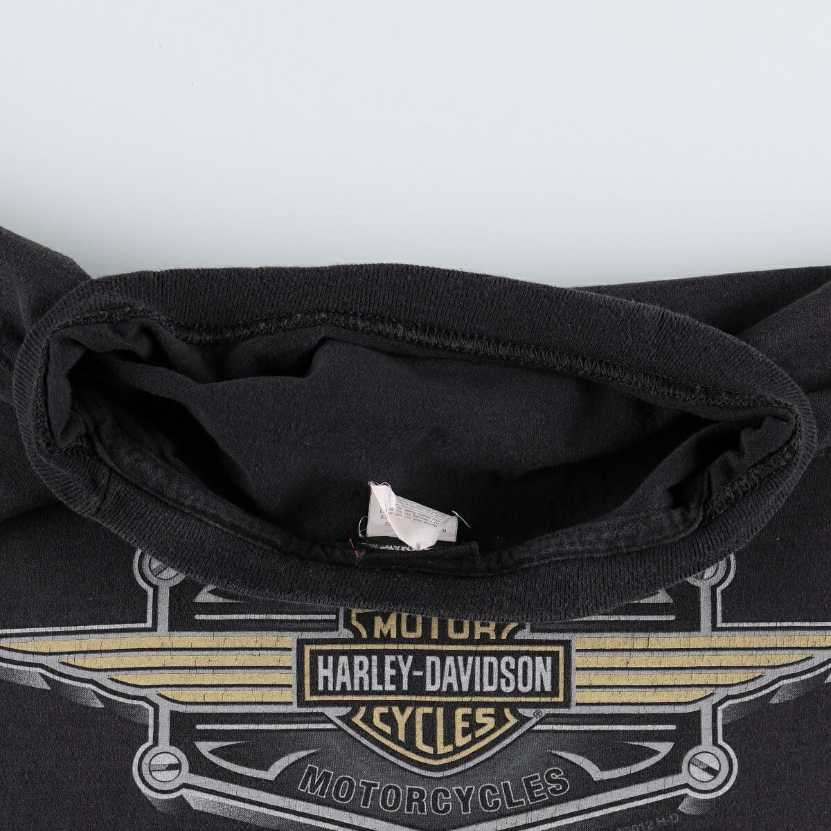 Hanes/ヘインズ Harley-Davidson ハーレーダビッドソン モーターサイクル バイクTシャツ