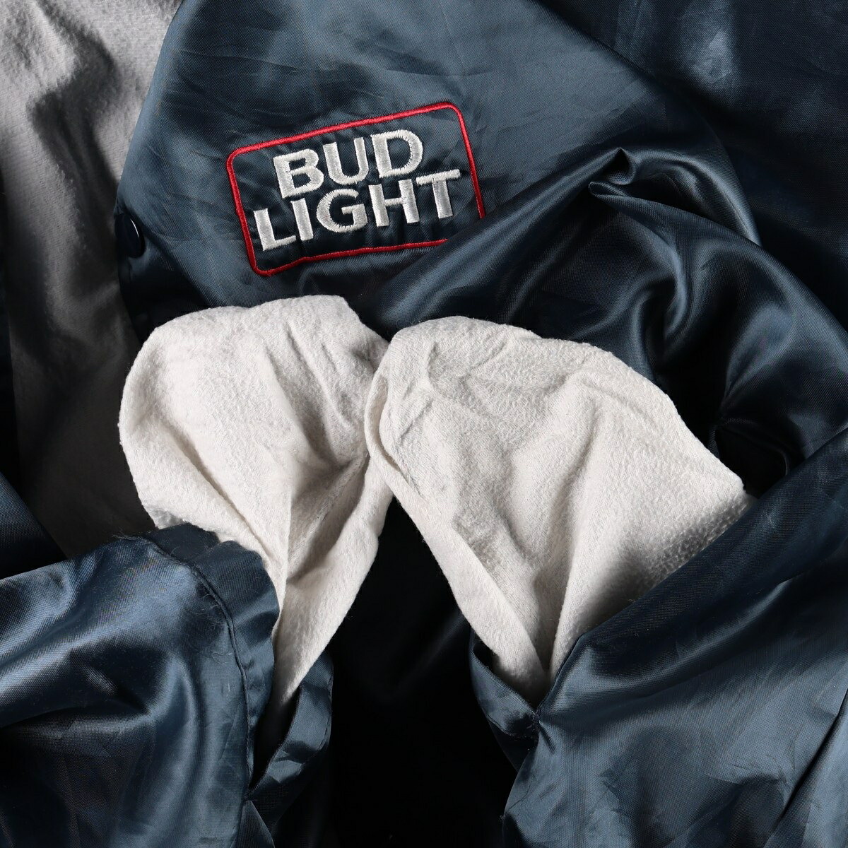 OFFICIAL PRODUCT BUD LIGHT バドライト スタジャン アワードジャケット バーシティジャケット