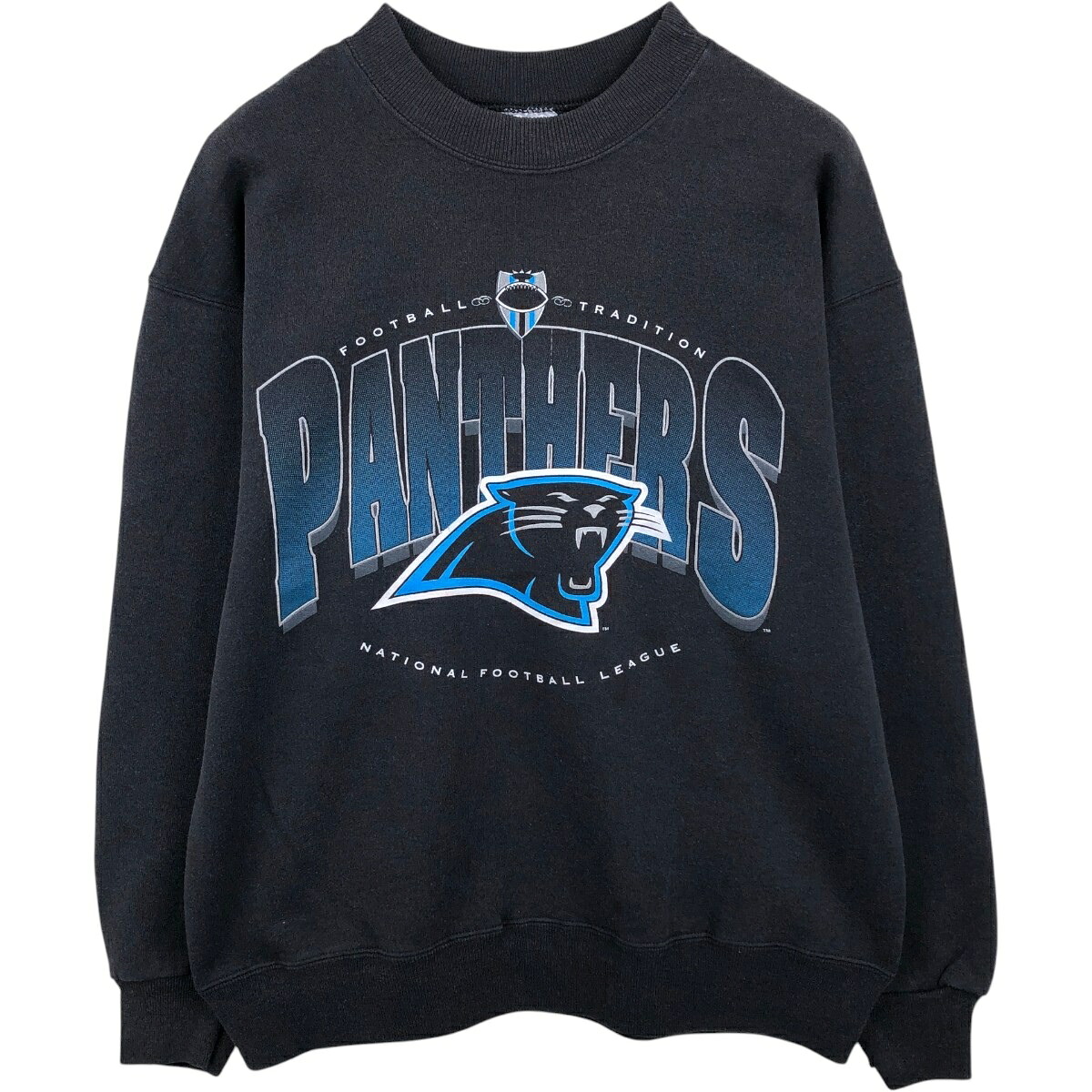 Hanes/ヘインズ NFL CAROLINA PANTHERS カロライナパンサーズ プリントスウェットシャツ トレーナー