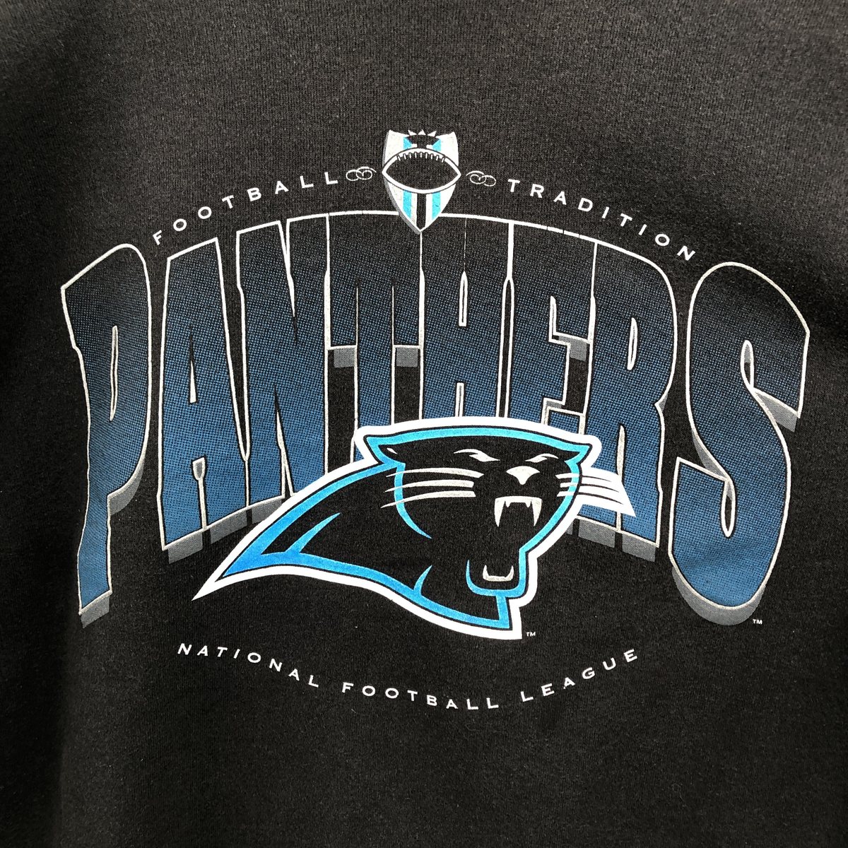 Hanes/ヘインズ NFL CAROLINA PANTHERS カロライナパンサーズ プリントスウェットシャツ トレーナー