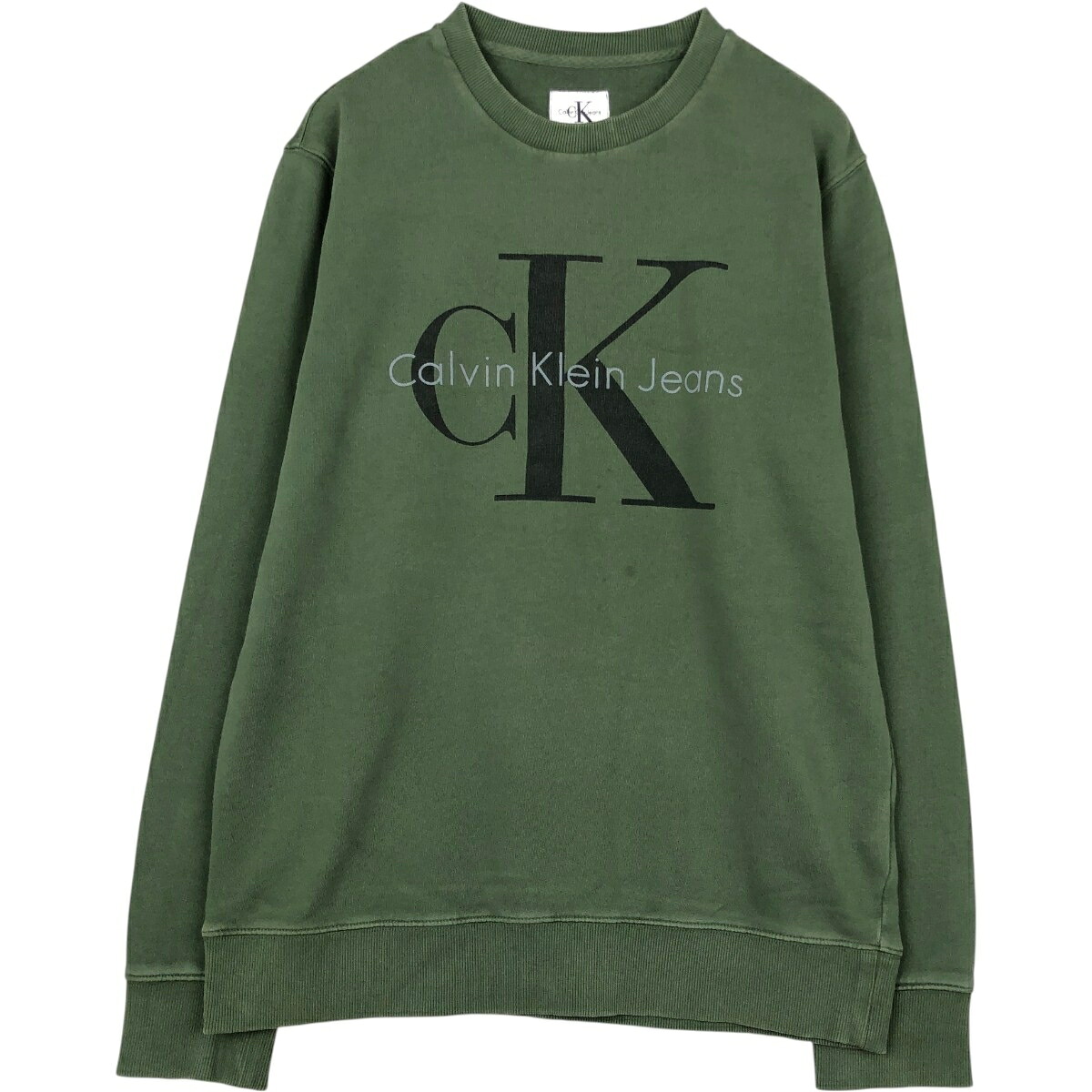 Calvin klein/カルバンクライン JEANS プリントスウェットシャツ トレーナー