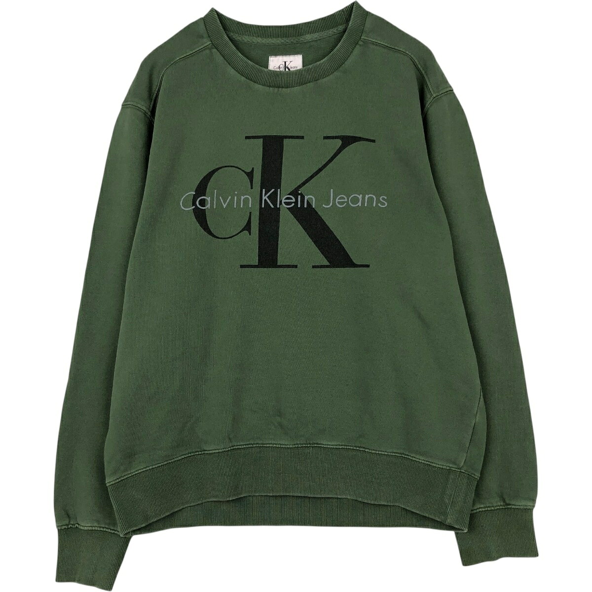 Calvin klein/カルバンクライン JEANS プリントスウェットシャツ トレーナー