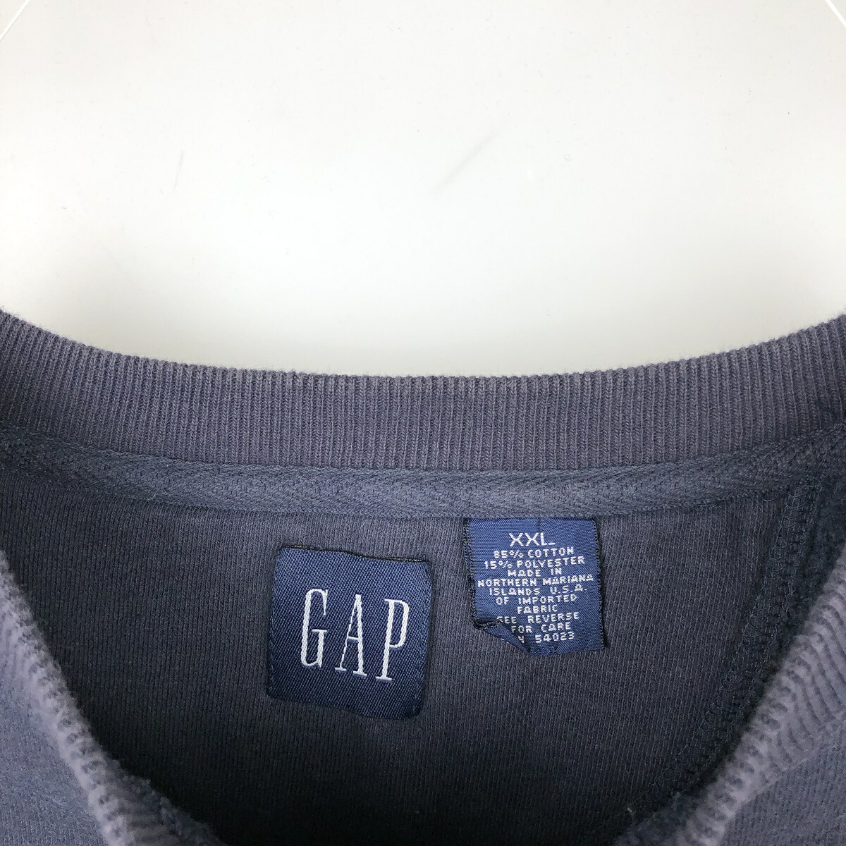 GAP/ギャップ オールドギャップ 無地 ブランクスウェットシャツ トレーナー