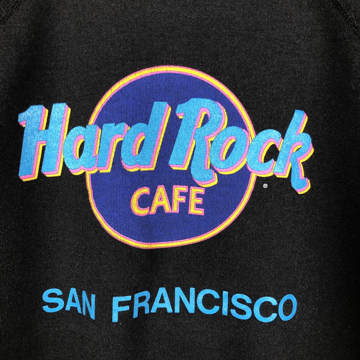 Hanes/ヘインズ HARD ROCK CAFE ハードロックカフェ アドバタイジング スウェットシャツ トレーナー
