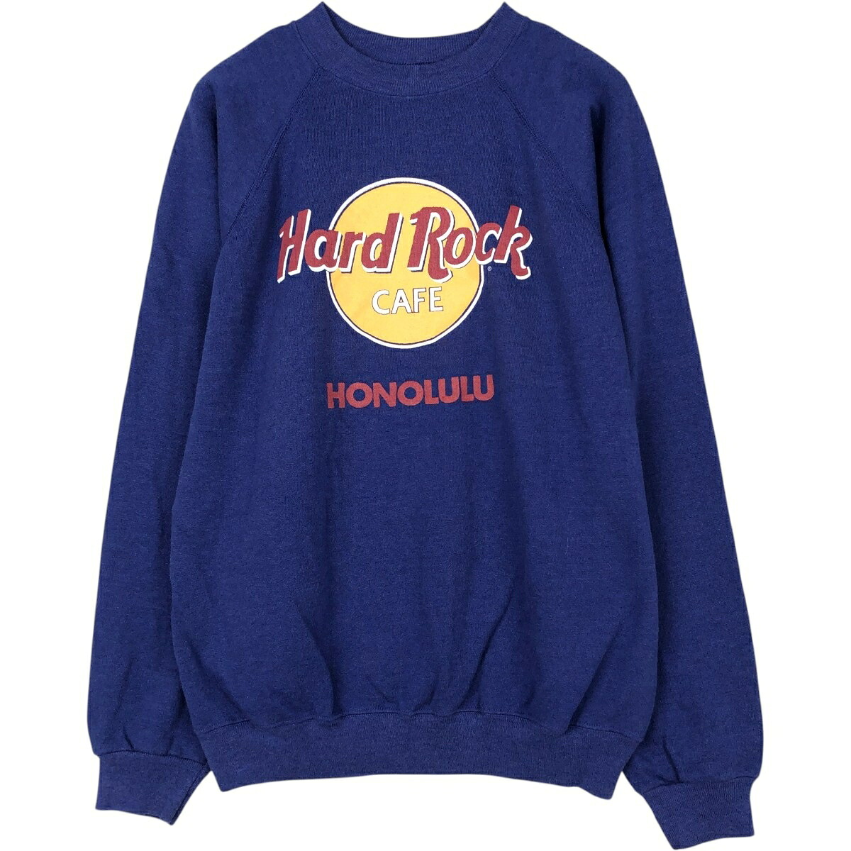 Hanes/ヘインズ HARD ROCK CAFE ハードロックカフェ アドバタイジング スウェットシャツ トレーナー