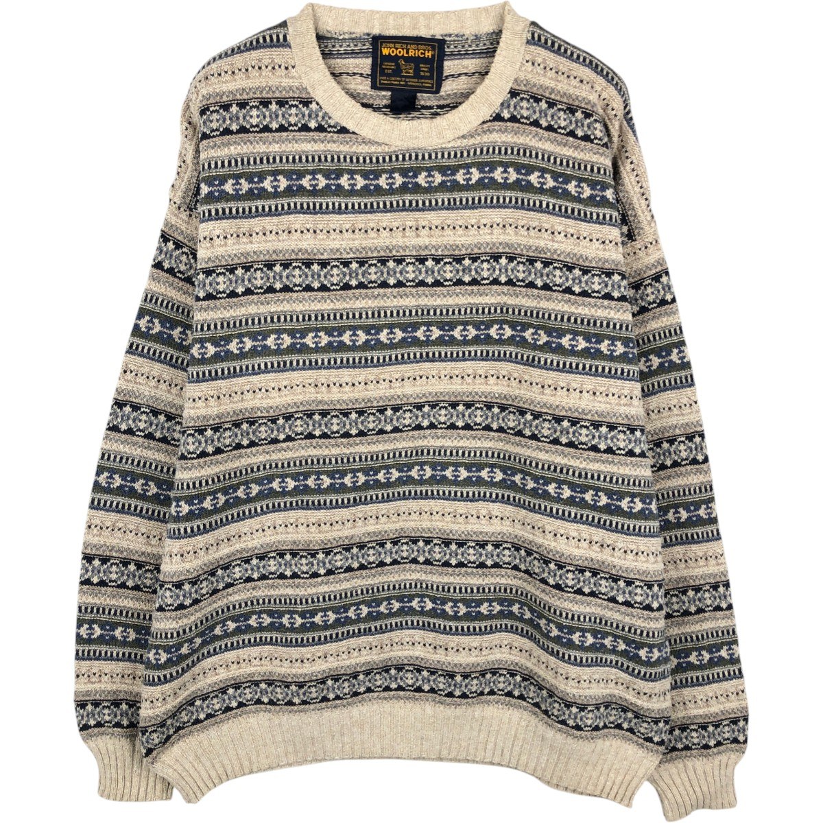WOOLRICH/ウールリッチ コットンニットセーター