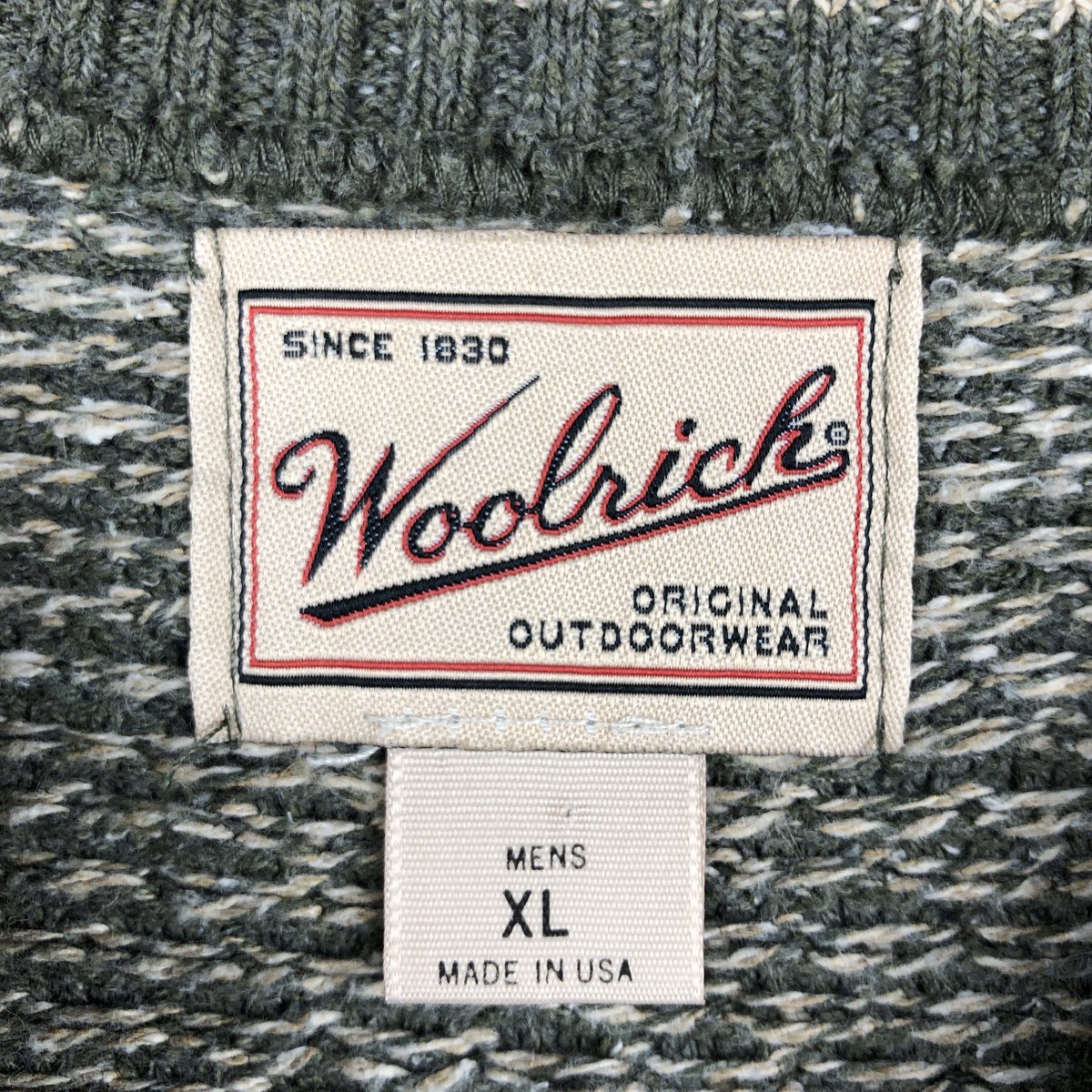WOOLRICH/ウールリッチ コットンニットセーター