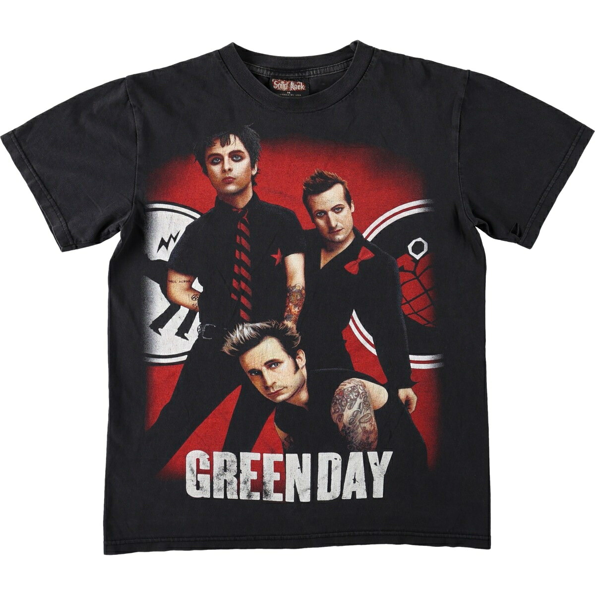 Solid Rock GREEN DAY グリーンデイ バンドTシャツ バンT