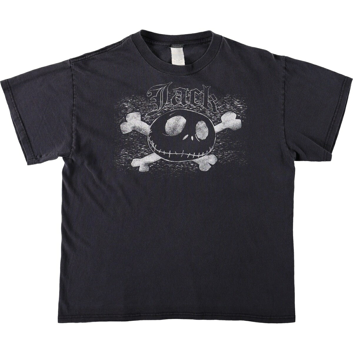 Disney/ディズニー The Nightmare Before Christmas ナイトメアビフォアクリスマス キャラクタープリントTシャツ