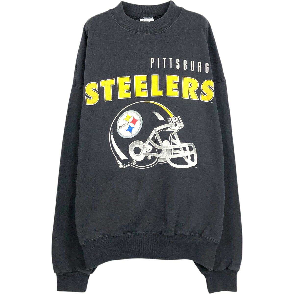Hanes/ヘインズ NFL PITTSBURGH  STEELERS ピッツバーグスティーラーズ プリントスウェットシャツ トレーナー
