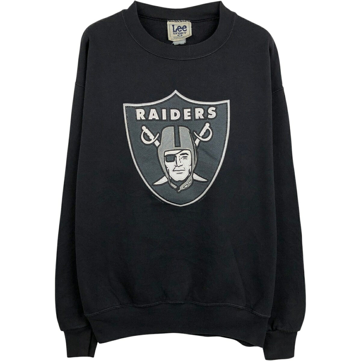 Lee/リー SPORT NFL LAS VEGAS RAIDERS ラスベガスレイダース  プリントスウェットシャツ トレーナー