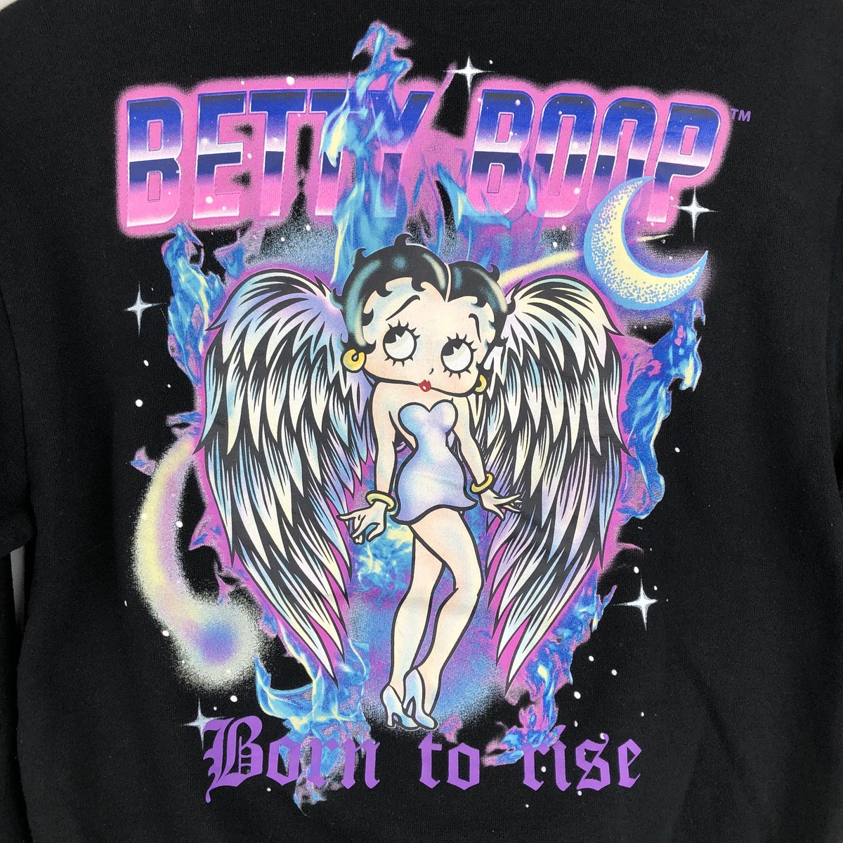 BETTY BOOP ベティブープ キャラクター スウェットプルオーバーパーカー